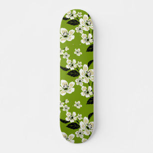 SKATEBOARD CHERRY BLOSSOM - SAKURA (MATCHA GREEN)