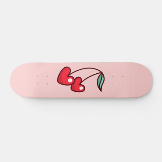 Skateboard Cherry Heart (Horz)