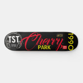 SKATEBOARD CHERRY PARK 1990 SKATEBOARD/ JMT USA (Horz)
