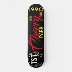 SKATEBOARD CHERRY PARK 1990 SKATEBOARD/ JMT USA