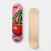 Skateboard "Cherry Ride" (Voorkant)