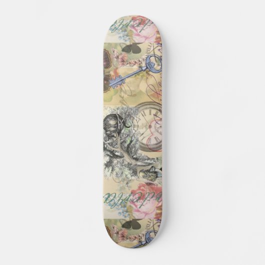 Skateboard Cheshire Chat Alice Wonderland Classic (Recto)