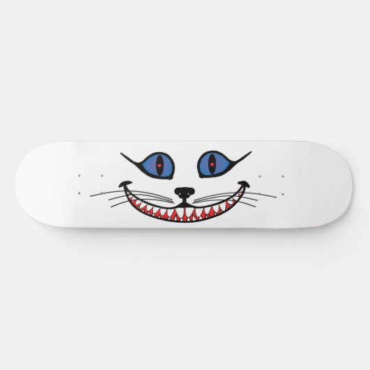 Skateboard Cheshire Chat Smile (Horz)
