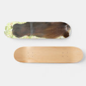 Skateboard Cheval de châtaigne très douce (Horz)