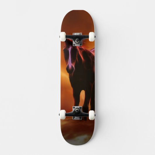 Skateboard Cheval du feu (Recto)