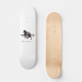 Skateboard cheval galop HORSES équestre (Recto)