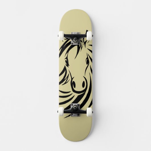 Skateboard Cheval Head (Recto)