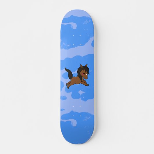 Skateboard Cheval mignon de bébé (Devant)