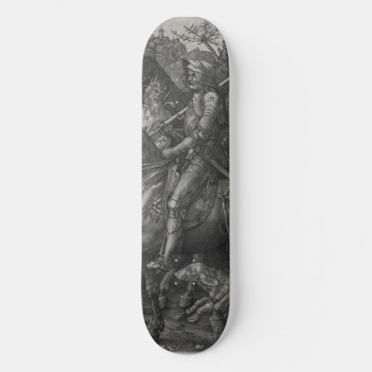 Skateboard Chevalier, mort et diable par Albrecht Durer (Recto)