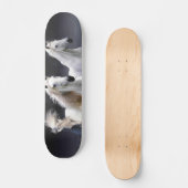 Skateboard Chevaux à lancer l'oreiller (Recto)