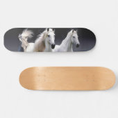 Skateboard Chevaux à lancer l'oreiller (Horz)