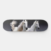 Skateboard Chevaux à lancer l'oreiller (Horz)