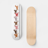 Skateboard Chevaux sauvages courant (Recto)