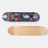 SKATEBOARD CHEVEUX SAUVAGES (Horz)