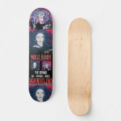 SKATEBOARD CHEVEUX SAUVAGES (Recto)
