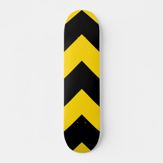 Skateboard Chevrons audacieux de la route (Devant)
