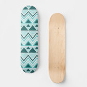 Skateboard Chevrons tribaux aztèques de triangles de (Recto)