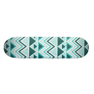 Skateboard Chevrons tribaux aztèques de triangles de