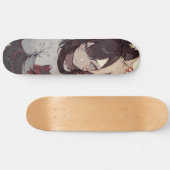 Skateboard Chica Cat II, vintage (Horz)