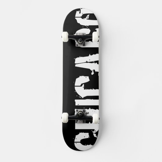 Skateboard Chicago - Patinage de style urbain (Recto)