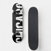 Skateboard Chicago - Patinage de style urbain (Devant)