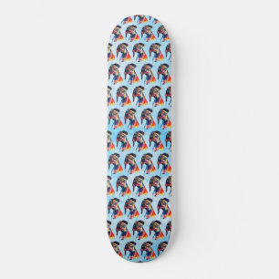 Skateboard Chien