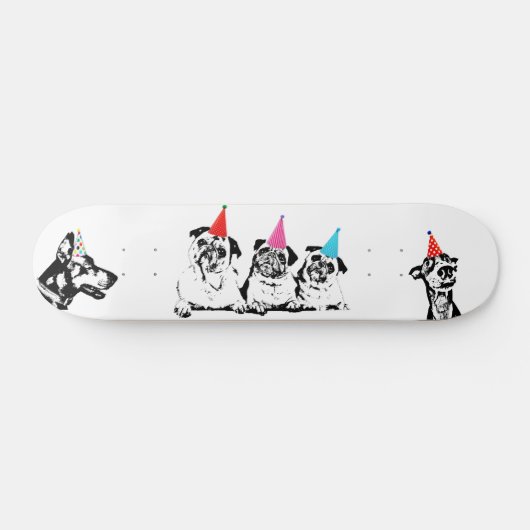 Skateboard Chien (Horz)