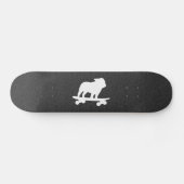 Skateboard Chien anglais faisant de la planche à roulettes de (Horz)