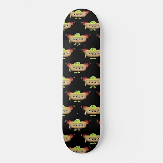 SKATEBOARD CHIEN CHAUD (Recto)
