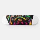 Skateboard Chien de carlin (Horz)