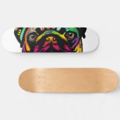 Skateboard Chien de carlin (Horz)