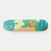 Skateboard Chien de compagnie dans le parc (Horz)
