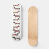Skateboard Chien de saucisse Dachshund (Recto)
