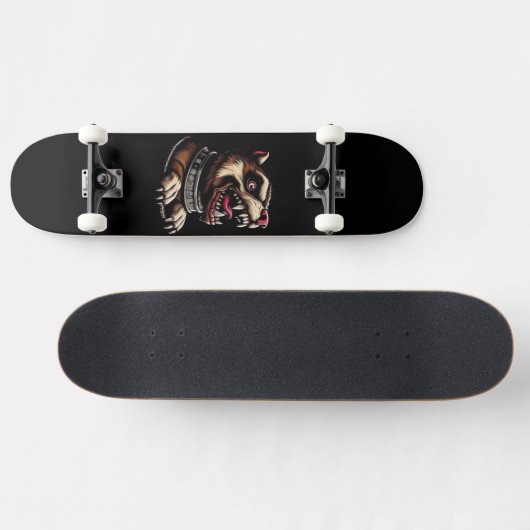 Skateboard Chien fou (Horz)