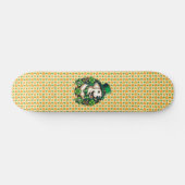 Skateboard Chien mignon de la Saint Patrick (Horz)