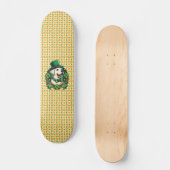Skateboard Chien mignon de la Saint Patrick (Recto)
