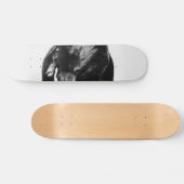 Skateboard chien royal bw (Horz)