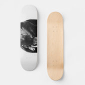 Skateboard chien royal bw (Recto)