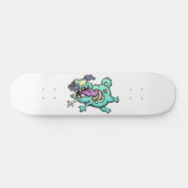 Skateboard Chien zombie (Horz)