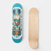 Skateboard Chill tropical (Recto)