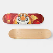 Skateboard Chinese new year design with tiger (Horz)