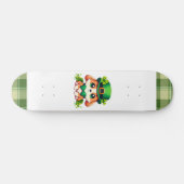 Skateboard chiot de la Saint-Patrick (Horz)