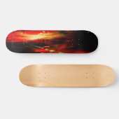 Skateboard ChiTown à minuit (Horz)