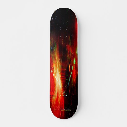Skateboard ChiTown à minuit (Devant)