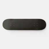 Skateboard Chocolat noir (couleur solide) (Horz)
