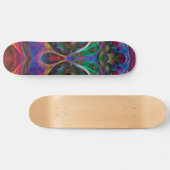 Skateboard Chouette Abstraite de l'Apophyse I (Horz)