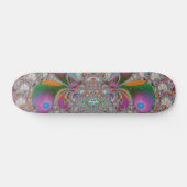 Skateboard Chouette de printemps (Horz)