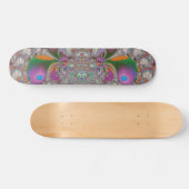 Skateboard Chouette de printemps (Horz)