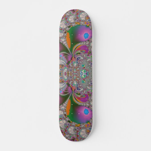 Skateboard Chouette de printemps (Devant)