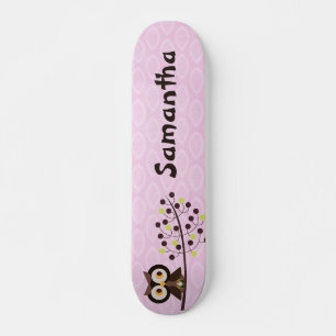 Skateboard Chouette forestière Woodland Hoot Old School Skate